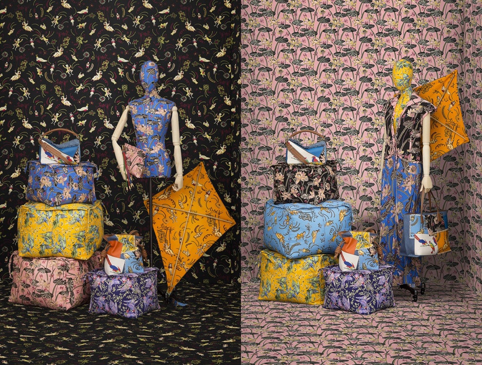 Линия Loewe к открытию бутика на Ибице и коллекция Gucci для Harrods с цветочными принтами