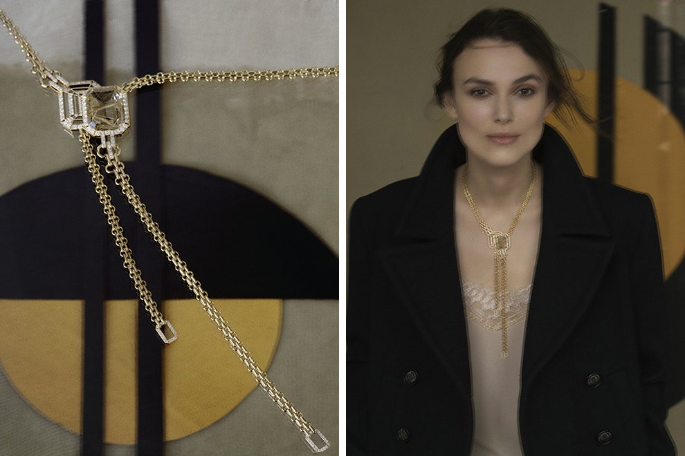 Кира Найтли фото для новой коллекции ювелирных украшений Chanel
