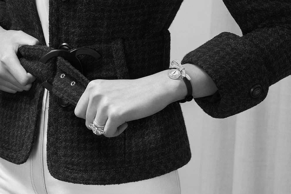 Модные ювелирные украшения фото новой романтичной коллекции Ruban Chanel