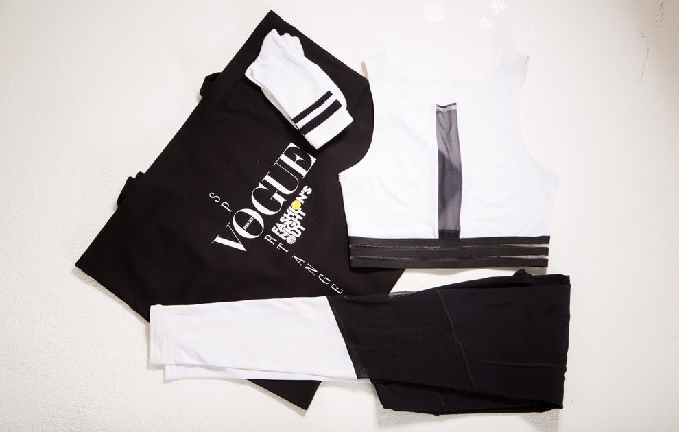 Sport Angel приготовил капсульную коллекцию спортивной одежды для Vogue Fashion's Night Out