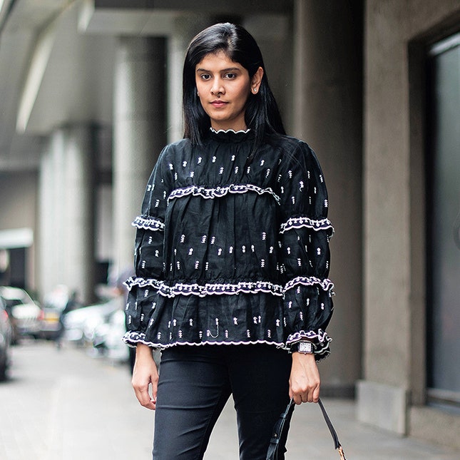 Streetstyle на Неделе моды в Мумбаи