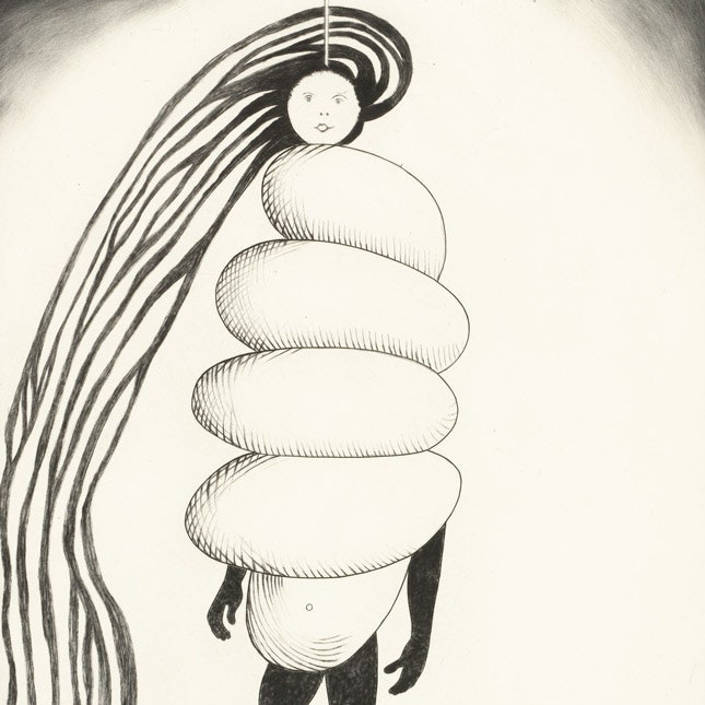 Рисунки Луиз Буржуа в MoMA
