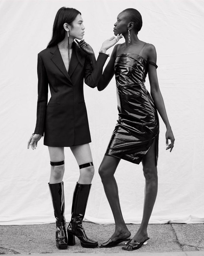 Коллекция Шейна Оливера для Helmut Lang первые кадры из рекламной кампании