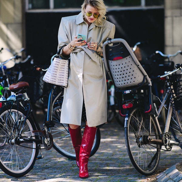 Streetstyle на Неделе моды в Копенгагене