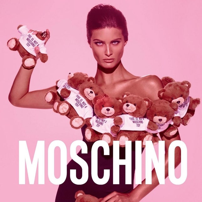 Первая коллекция косметики Moschino
