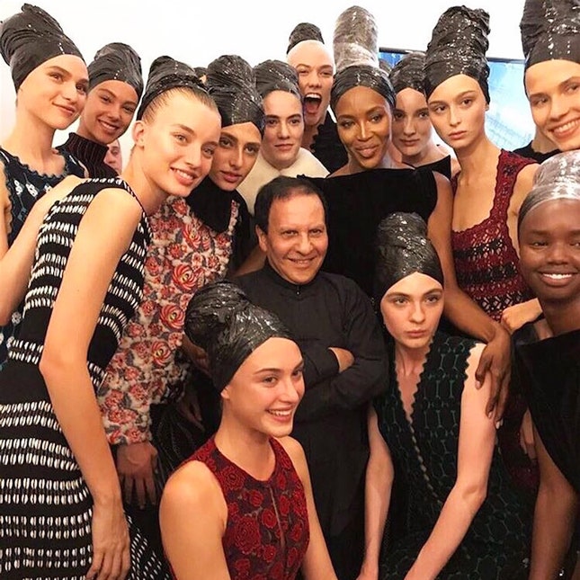 Azzedine Alaïa: backstage глазами Милены Литвиновской