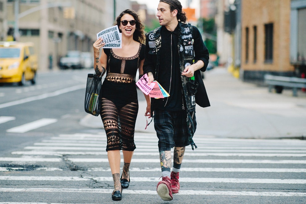 Уличный стиль фото с Недели мужской моды в НьюЙорке