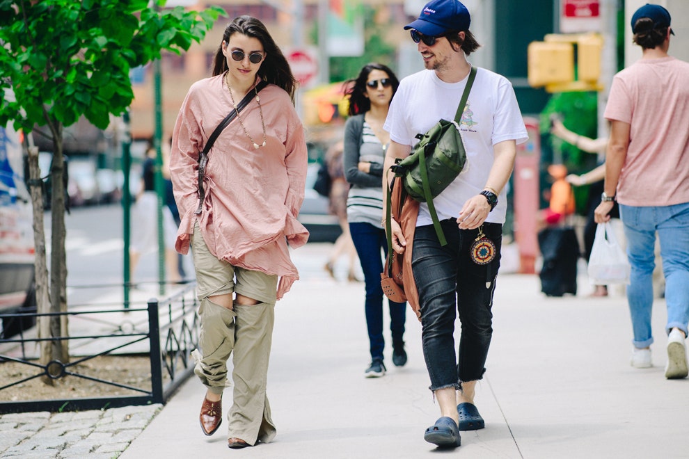 Уличный стиль фото с Недели мужской моды в НьюЙорке