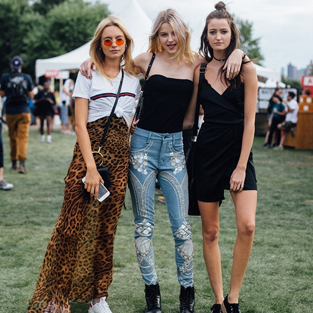 Streetstyle на музыкальном фестивале Panorama в Нью-Йорке