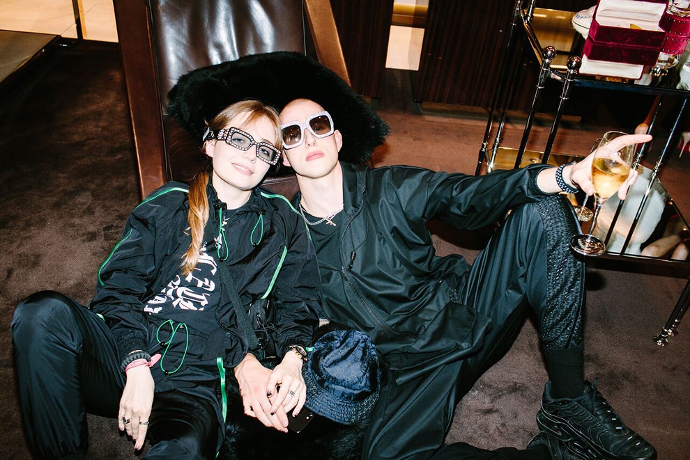 Фото с вечеринки Gucci во флагманском бутике и Denis Simachёv ShopBar