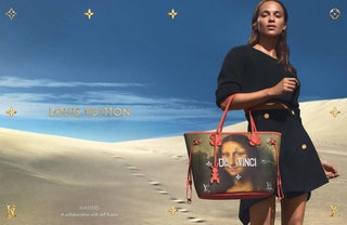 Рекламная кампания Louis Vuitton коллаборации с Джеффом Кунсом 2017.
