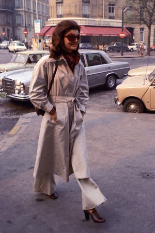 Джеки Онассис в НьюЙорке 1974.