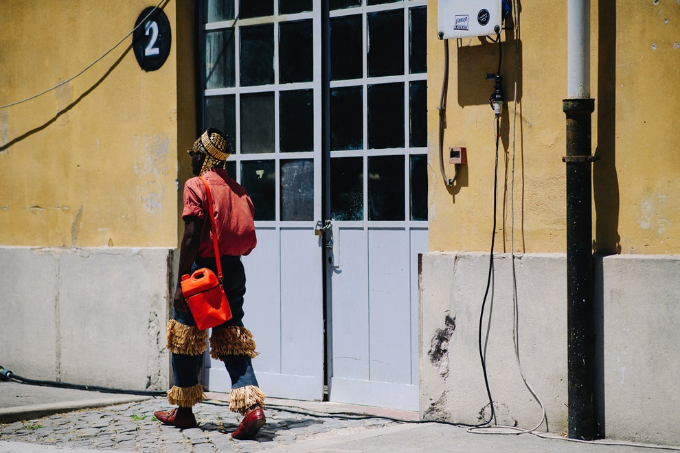 Уличный стиль фото с Недели высокой моды в Риме