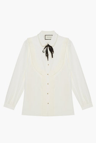 Блуза Gucci 82100 рублей aizel.ru.