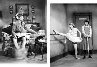 Кадры из шоу «Я люблю Люси» 1951.