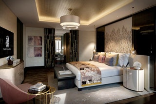 Номер в отеле The RitzCarlton Astana.