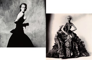 Жоан Патчетт 1951 модель в платье Nina Ricci 2007.