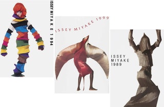 Рекламные кампании Issey Miyake снятые Ирвином Пенном.