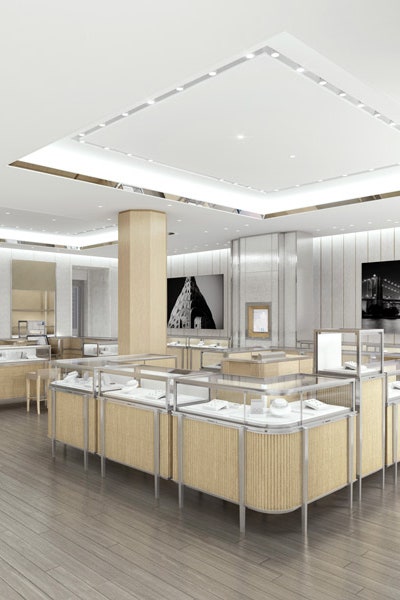 Tiffany  Co. открывает второй бутик в Москве в здании Петровского пассажа