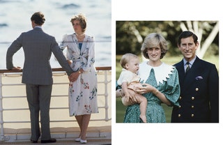 Принц Чарльз и принцесса Диана во время медового месяца 1981 принц Чарльз принцесса Диана и принц Уильям 1983.