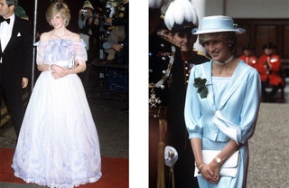 Принцесса Диана на приеме 1983 принцесса Диана посещает королевский госпиталь в Челси 1983.