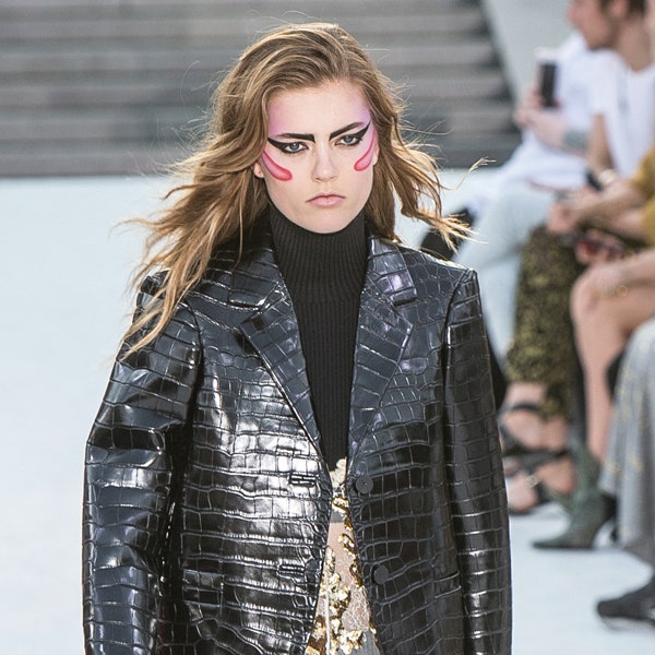 Японский макияж на показе Louis Vuitton resort 2018