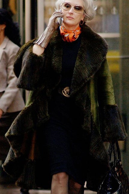 Мерил Стрип в роли Миранды Пристли как снимался фильм «Дьявол носит Prada»