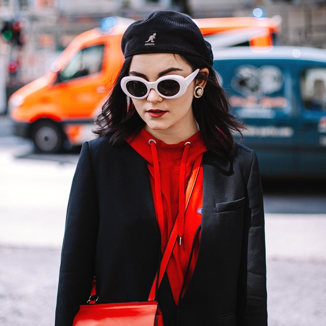 Streetstyle на Неделе моды в Берлине