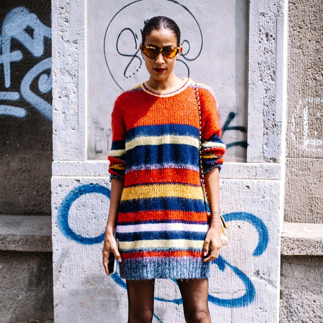 Streetstyle на Неделе моды в Берлине