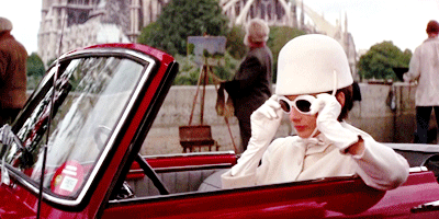 Модные очки в белой оправе модели как у Одри Хепберн и Курта Кобейна