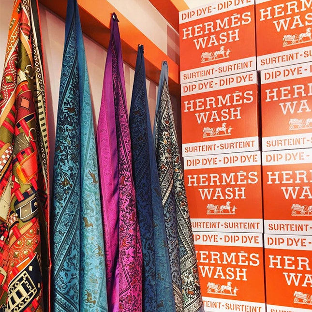 Дом моды Hermès открывает прачечную в Париже