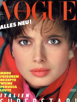 Vogue Германия август 1982. Фотограф Билл Кинг.