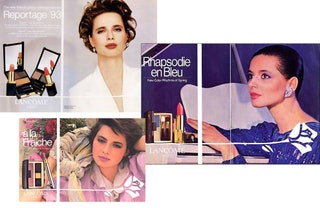 Рекламные кампании Lancôme .