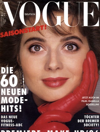 Vogue Германия февраль 1986 .