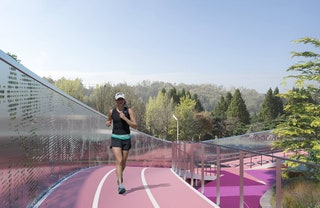 Проект спортивного клуба Nike в Парке Горького .