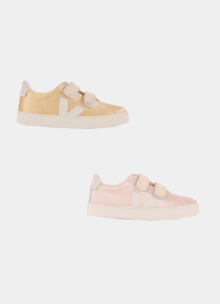 Кроссовки Veja silk Velcro — 134 smallable.com.