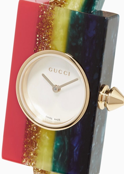 gucci watch rainbow