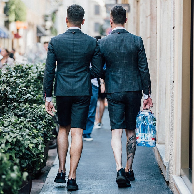 Streetstyle на Неделе мужской моды в Милане. Часть 2