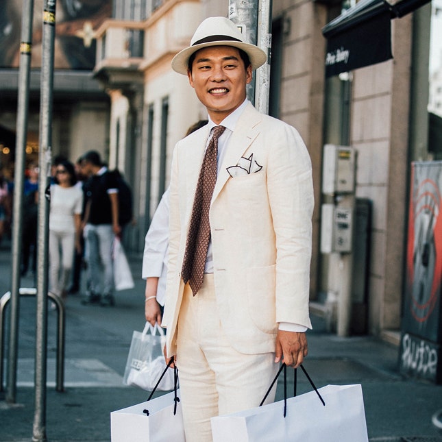 Streetstyle на Неделе мужской моды в Милане. Часть 2