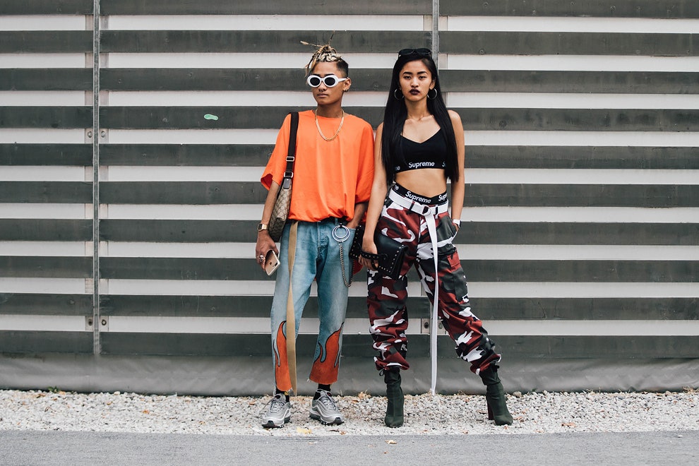 Уличный стиль фото лучших образов на Pitti Uomo 2018