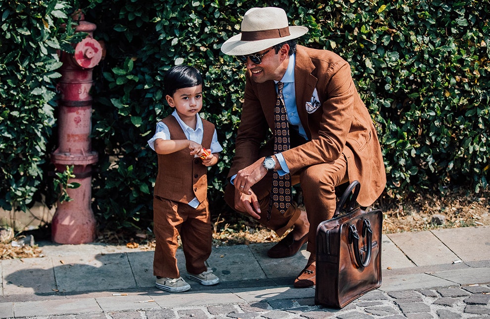 Уличный стиль фото лучших образов на Pitti Uomo 2018