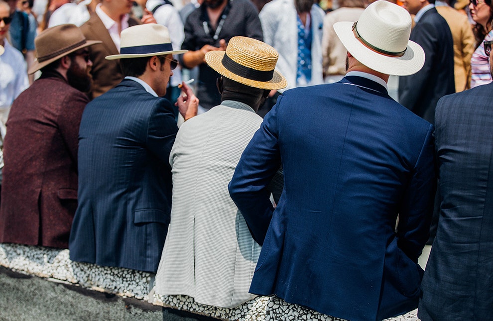 Уличный стиль фото лучших образов на Pitti Uomo 2018