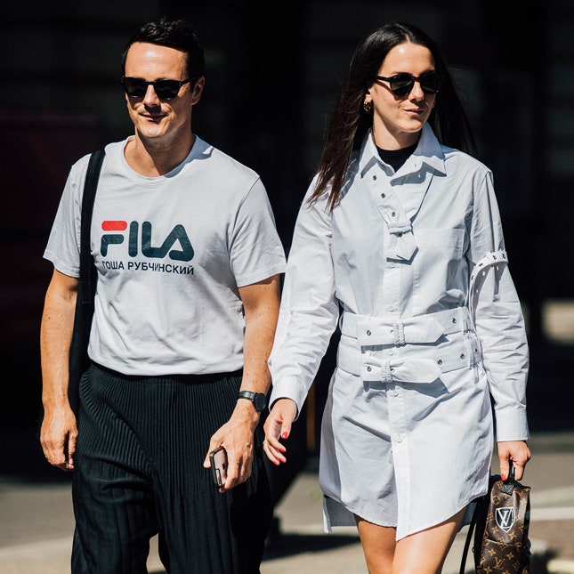 Streetstyle на Неделе мужской моды в Лондоне