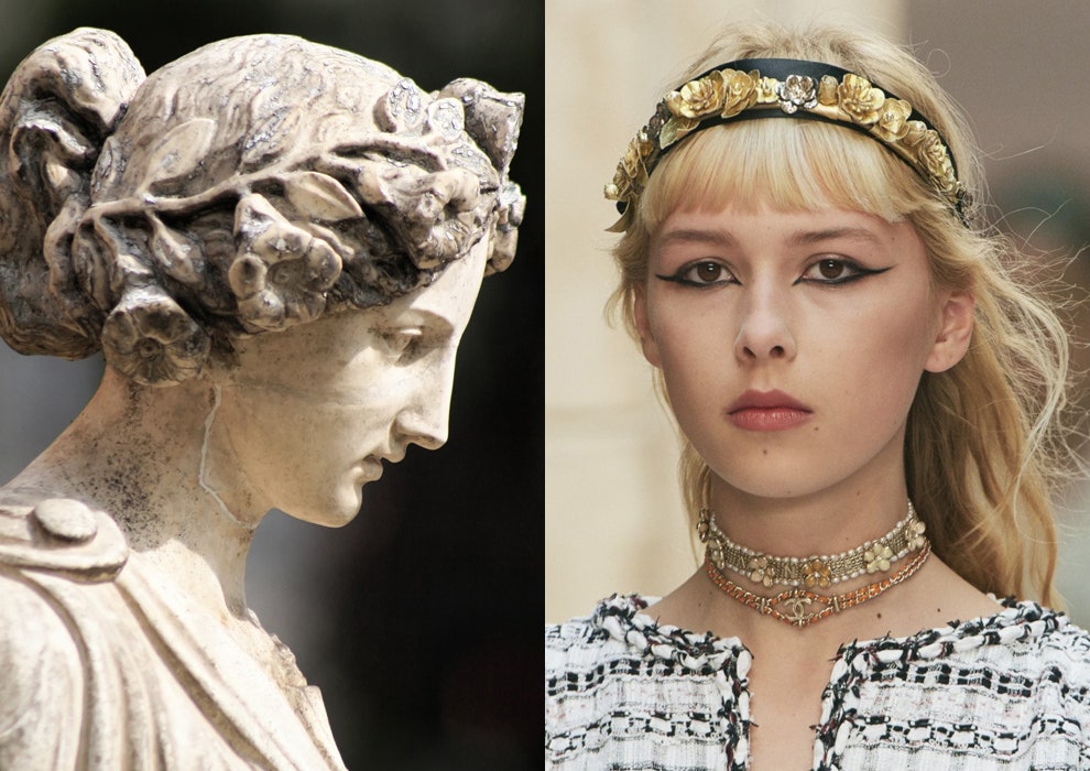 Коллекции Gucci и Chanel в античном стиле как повторить образы на фото с модных показов