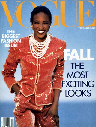 Vogue US сентябрь 1989 фотограф Патрик Демаршелье.