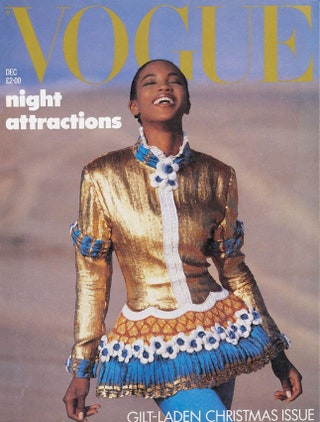 Vogue UK декабрь 1987 фотограф Патрик Демаршелье.