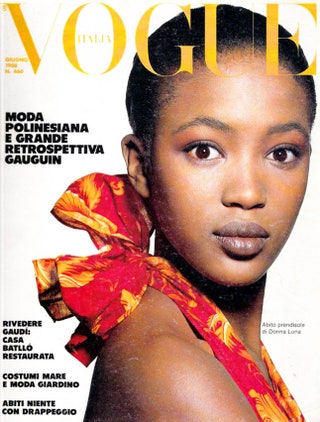 Vogue Italia июнь 1988 фотограф Стивен Майзел.