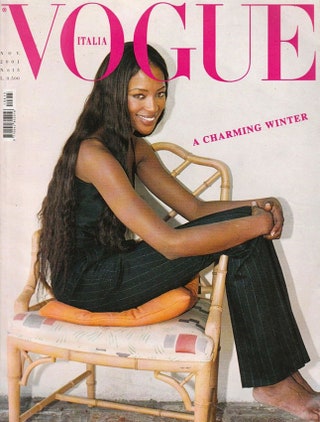 Vogue Italia ноябрь 2001 фотограф Стивен Майзел.