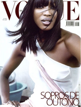 Vogue Brazil март 2002 фотограф Даниэль Клажмик.
