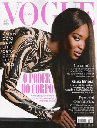 Vogue Brazil июль 2008 фотограф Дэвид Бейли.